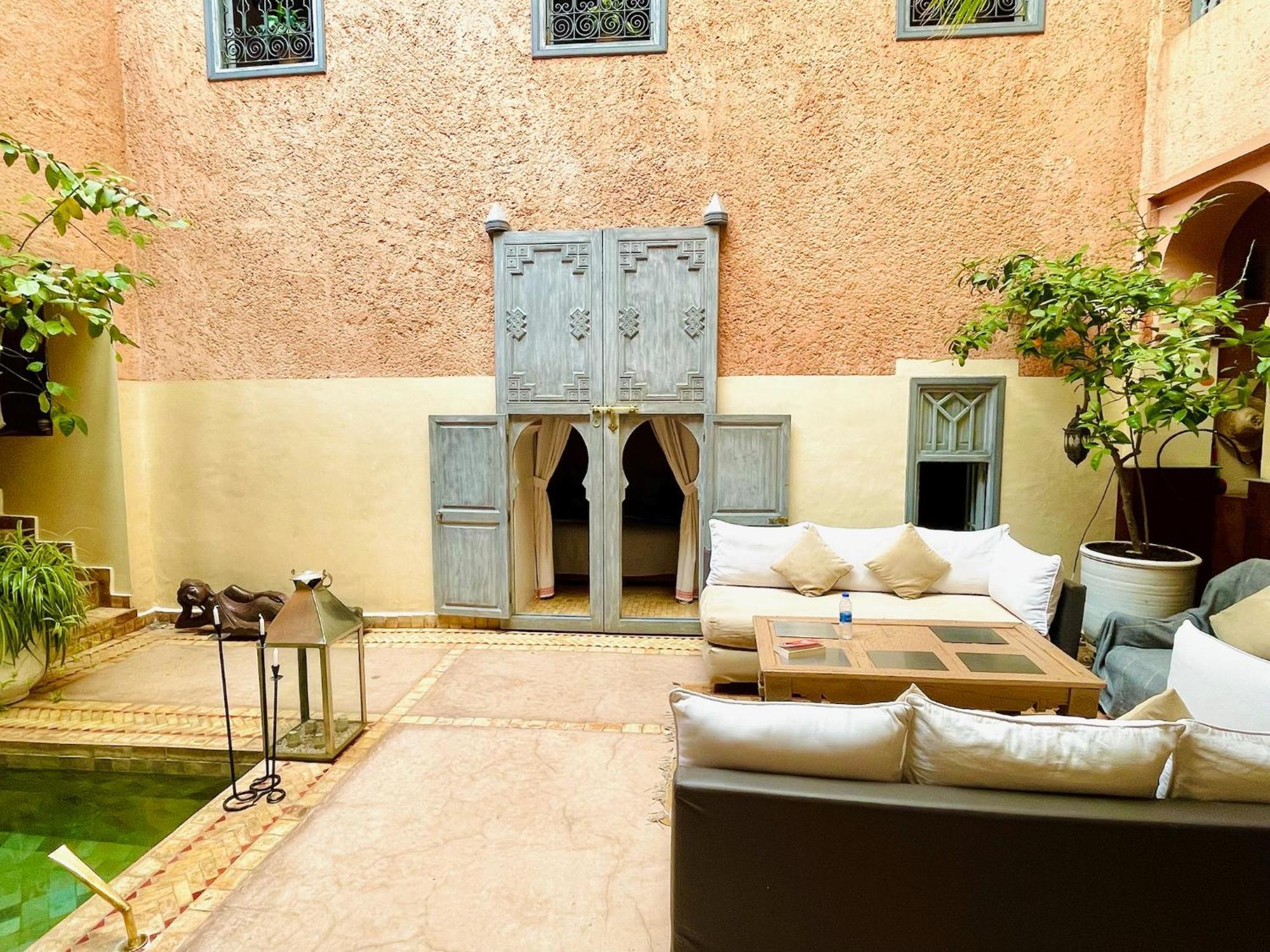 Exclusive And Stylish 4-Bedroom Riad With Plunge Pool มาร์ราเกช ภายนอก รูปภาพ